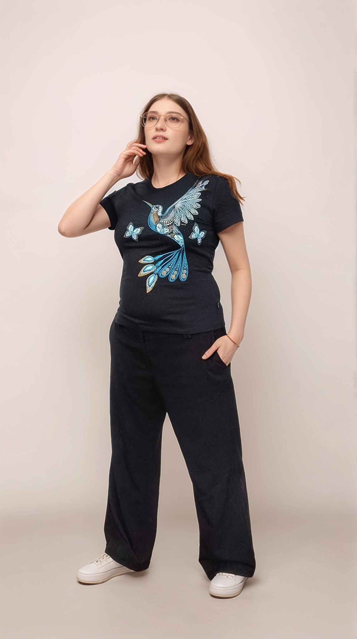 BLUSA MARIPOSA COLIBRÍ