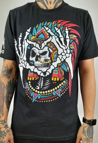 Playera Guerrero Corazón Mictlan