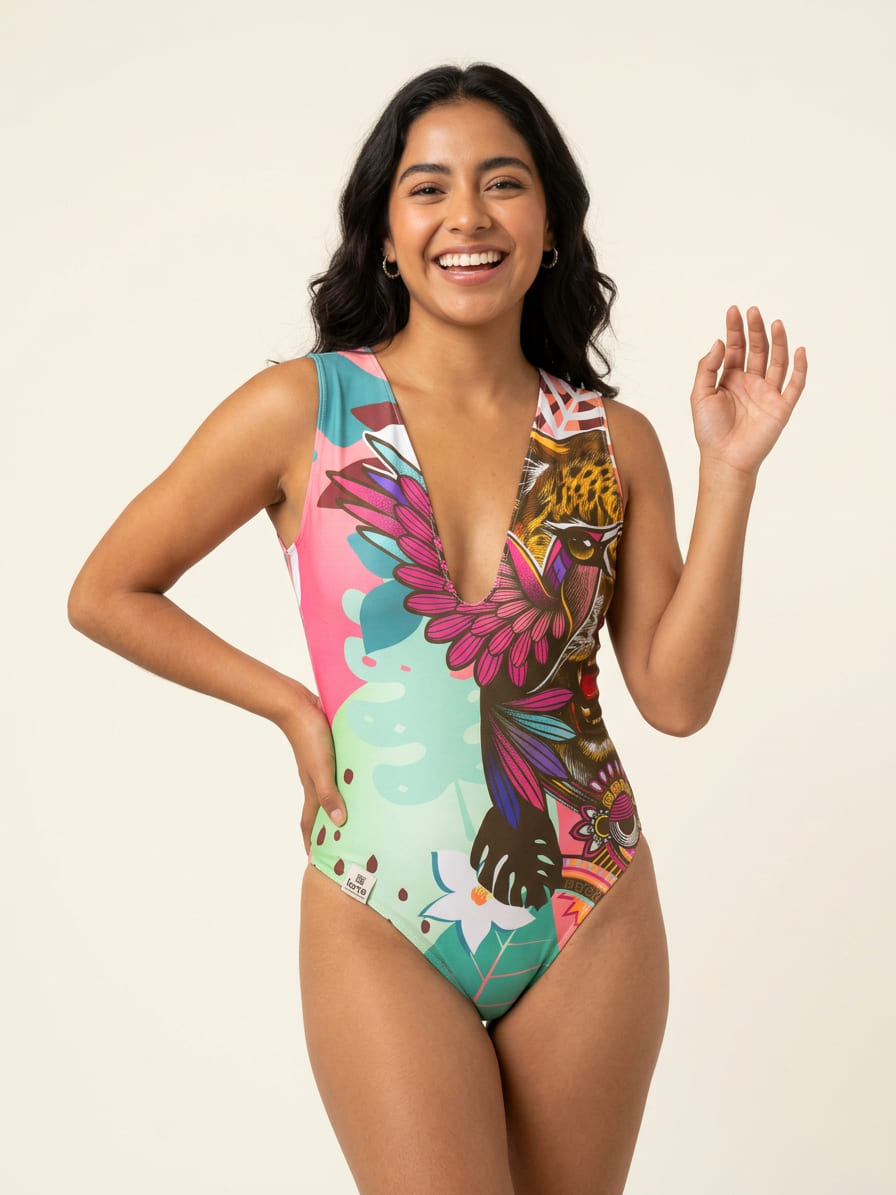 Body Sublimado Jaguar Colibri