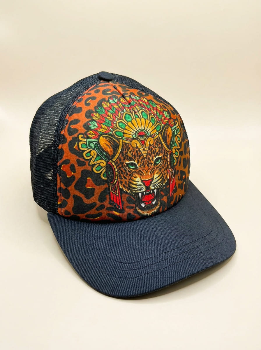 Gorra Broche Penacho Jaguar