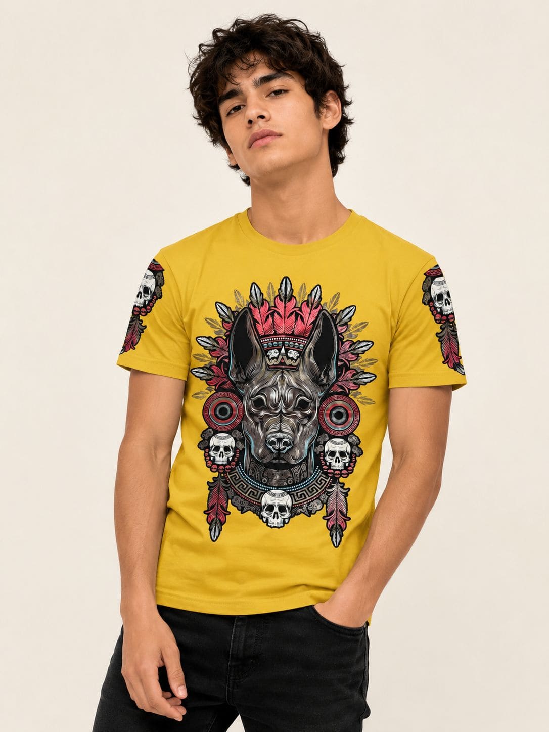 Playera Moztaza Xolotl Penacho