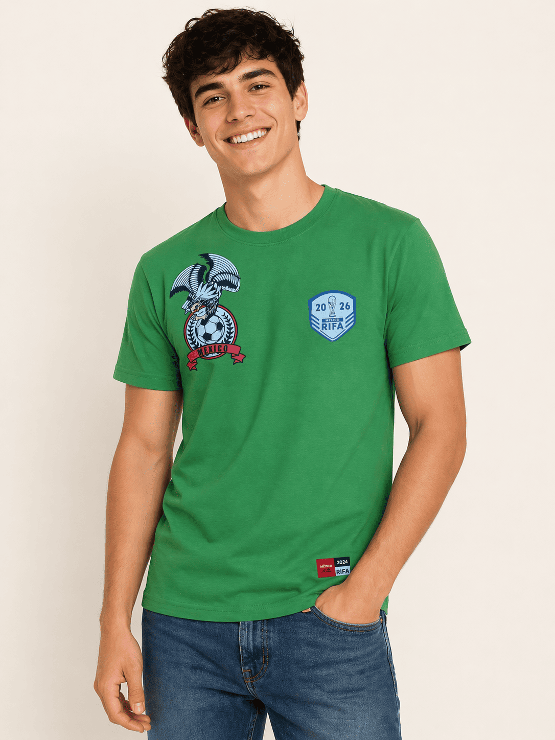 Playera Verde Soccer
