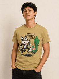 Playera Café Coyote Inmigration