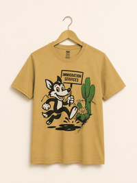 Playera Café Coyote Inmigration