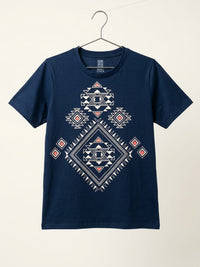 Playera Marino Arte Navajo