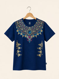 Playera Marino Collar Prehispanico