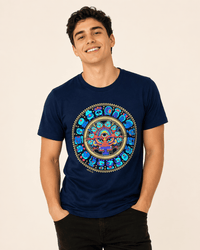 Playera Marino Quetzalcoatl Psicodelic