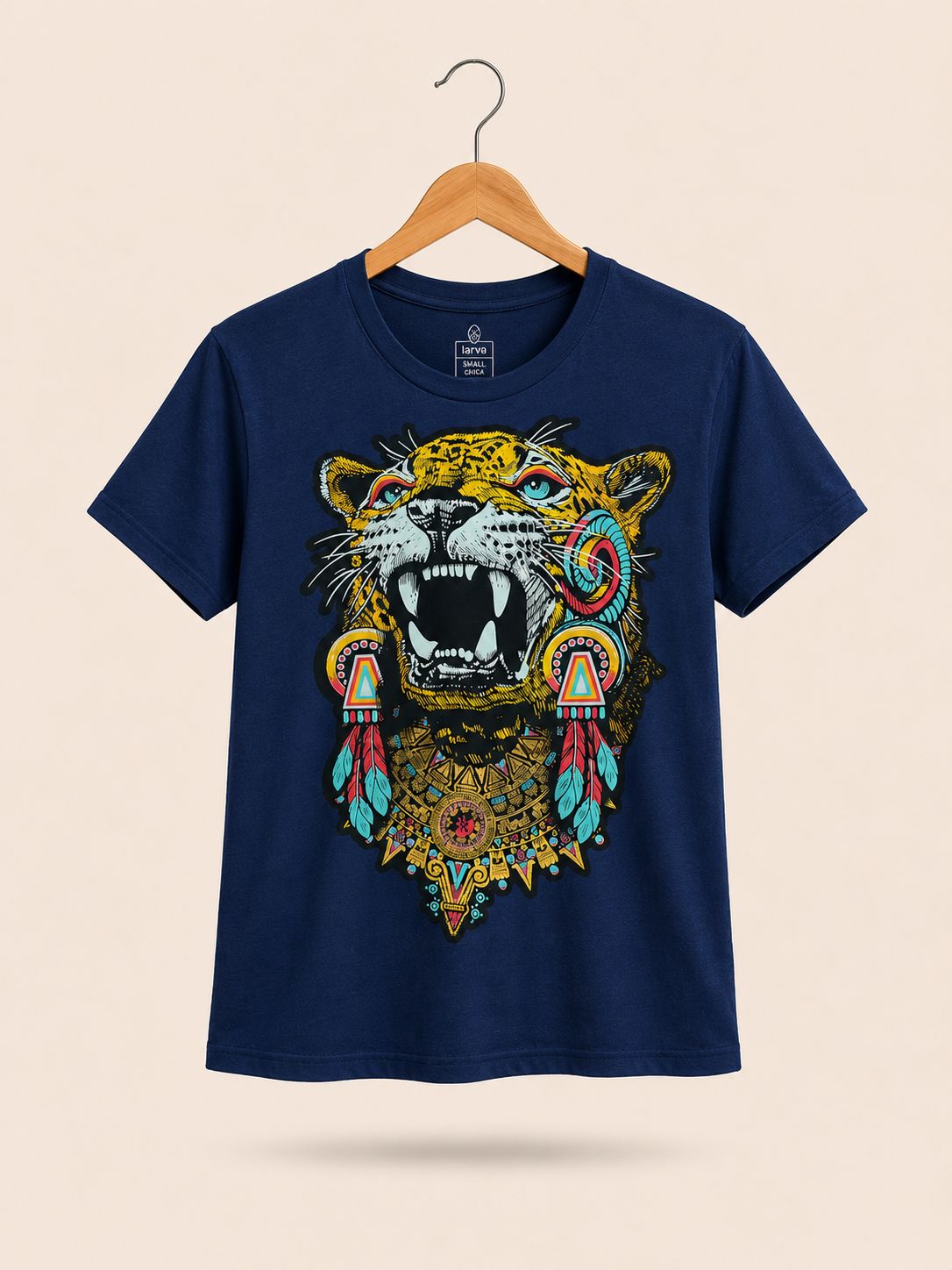 Playera Marino Rugido Jaguar