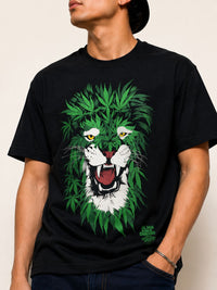 Playera Leon Hojas de Mota