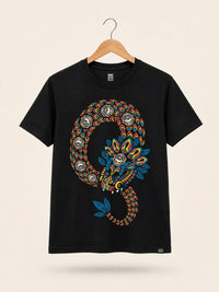 Playera Negro Quetzalcoatl Ollin