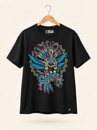 Playera Negro Colibri Quetzal