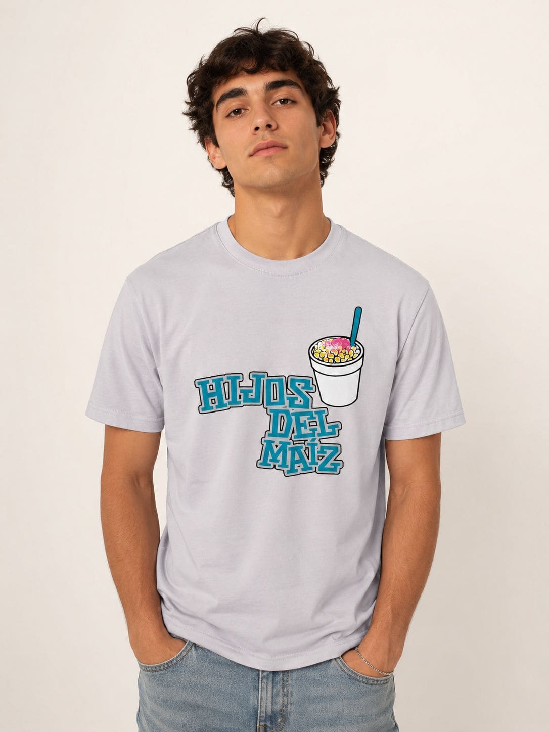 Playera Relaxed Fit Palo De Rosa Hijos Del Maiz