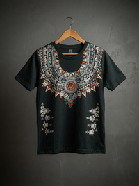 Playera Collar Prehispanico