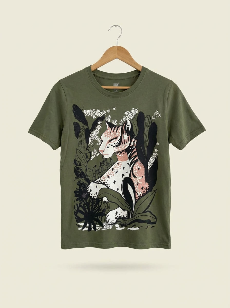 Playera Lince Estrellas Selva