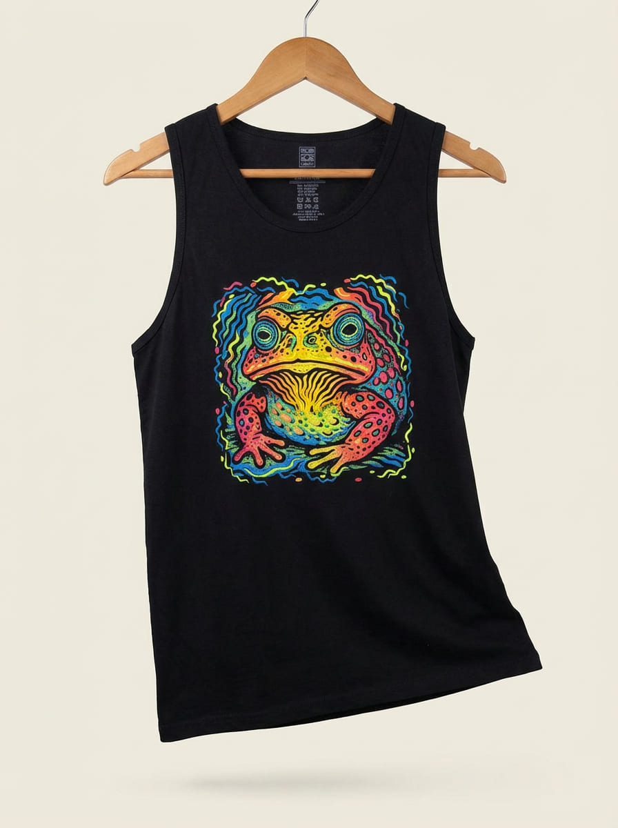 Camiseta Negro Sapo Trip