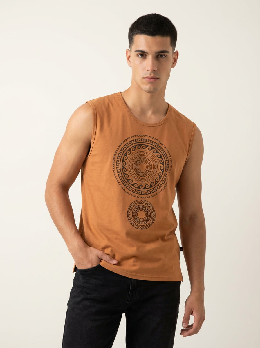 Camiseta Camello Mandala Simbolo