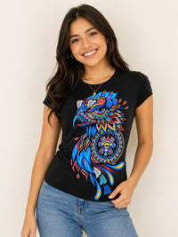 Blusa Negro Aguila Ollin