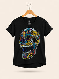 Blusa Negro Calavera Jaguar