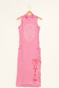 Maxi Vestido Rosa Legion
