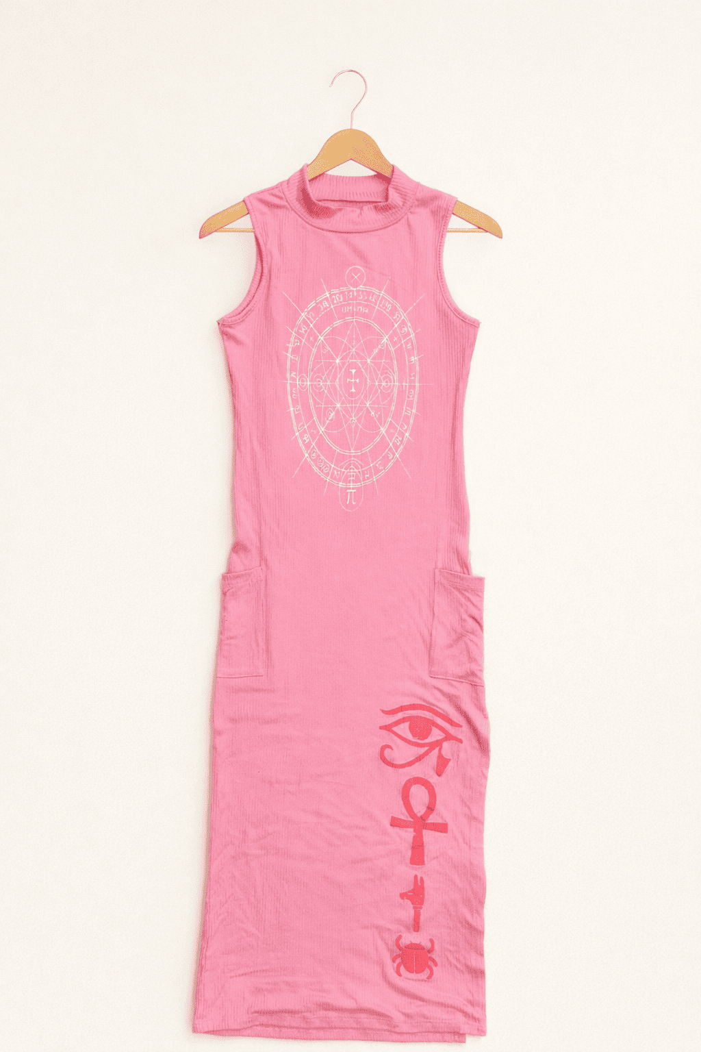 Maxi Vestido Rosa Legion