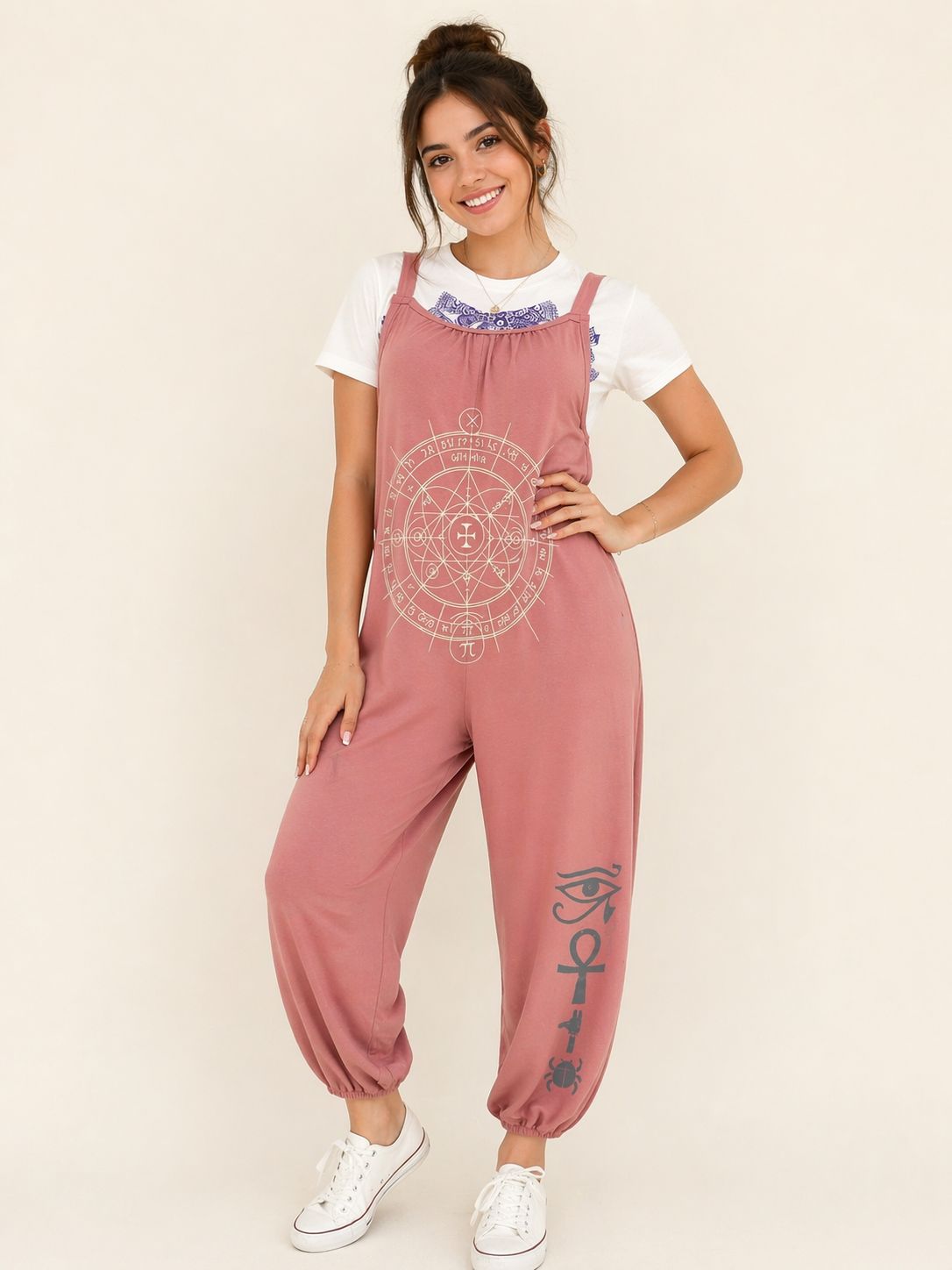 Enterizo Rosa Leggion