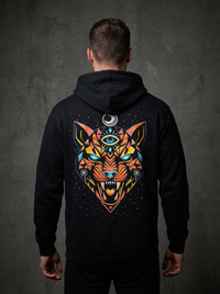 Sudadera Negro Jaguar Lunar