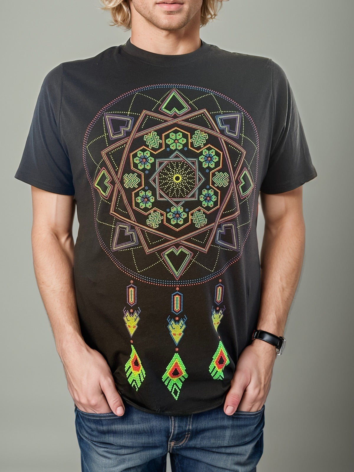 Playera Atrapasueños Huichol