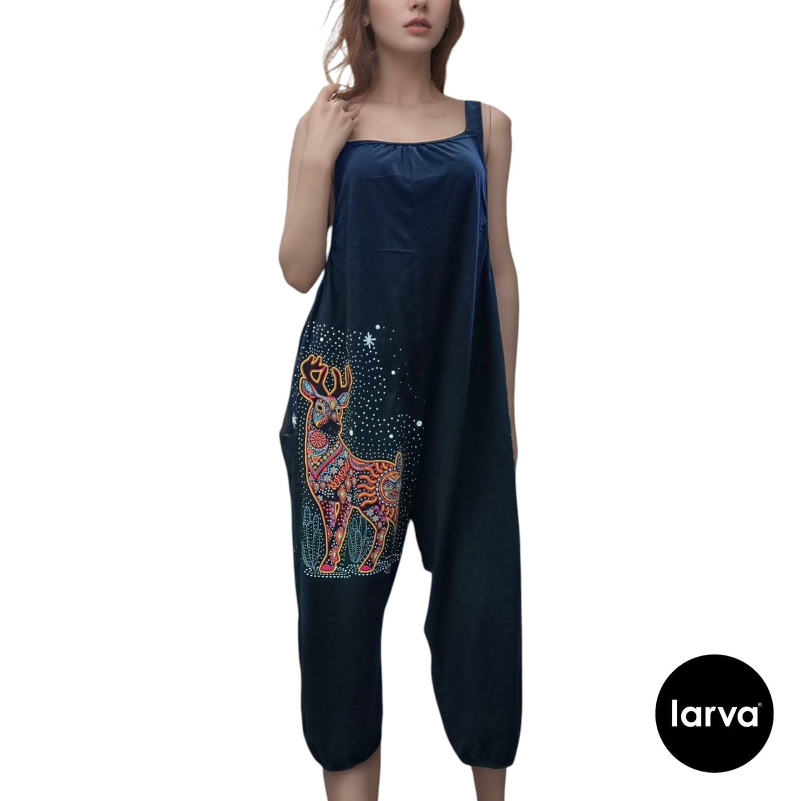 Palazzo Mono Jumpsuit Venado Huichol