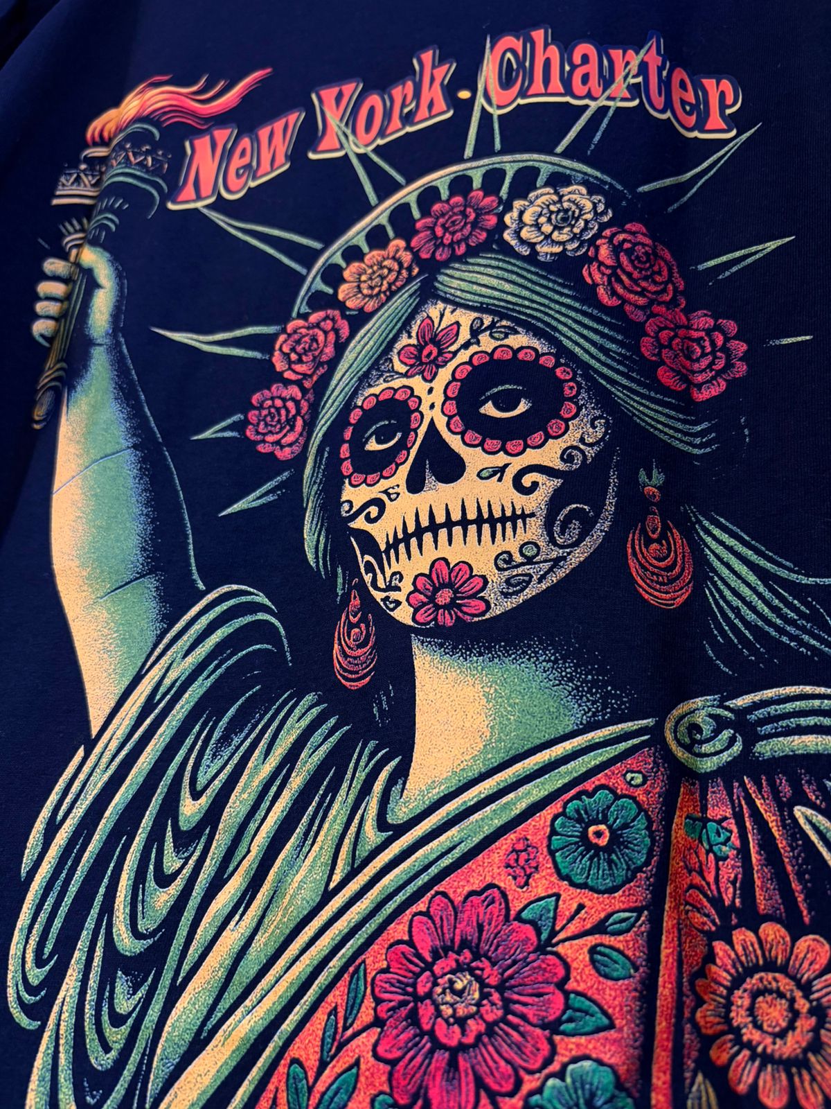 Playera Catrina New York Charter