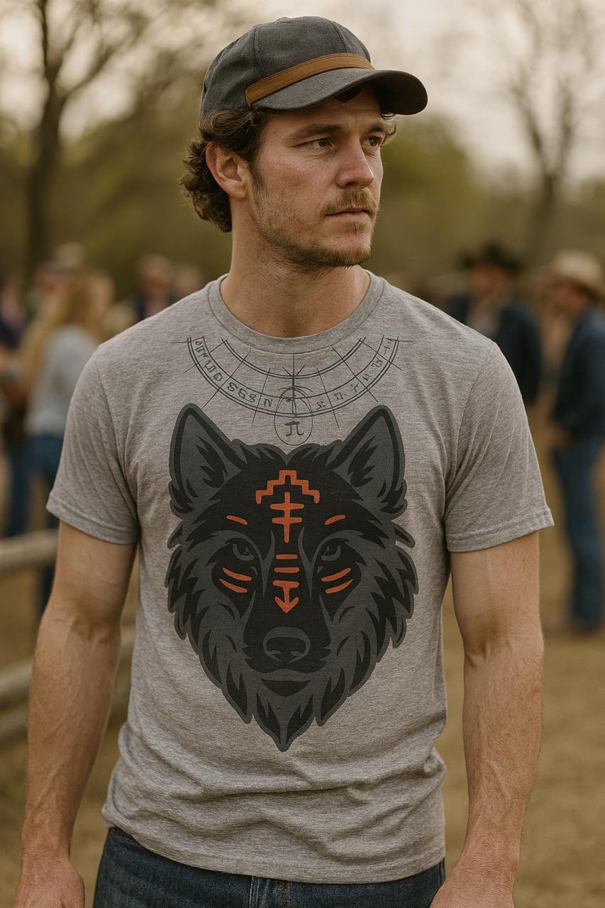 Playera Lobo Collar Legion