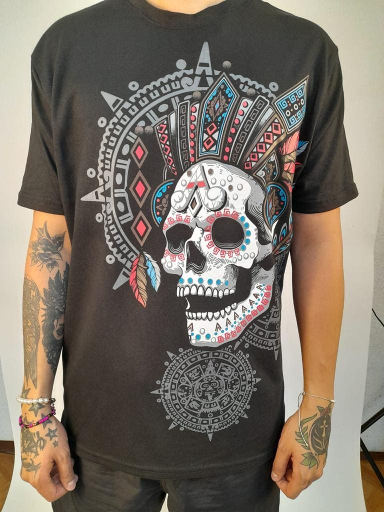 T-shirt Guerrier Aztèque
