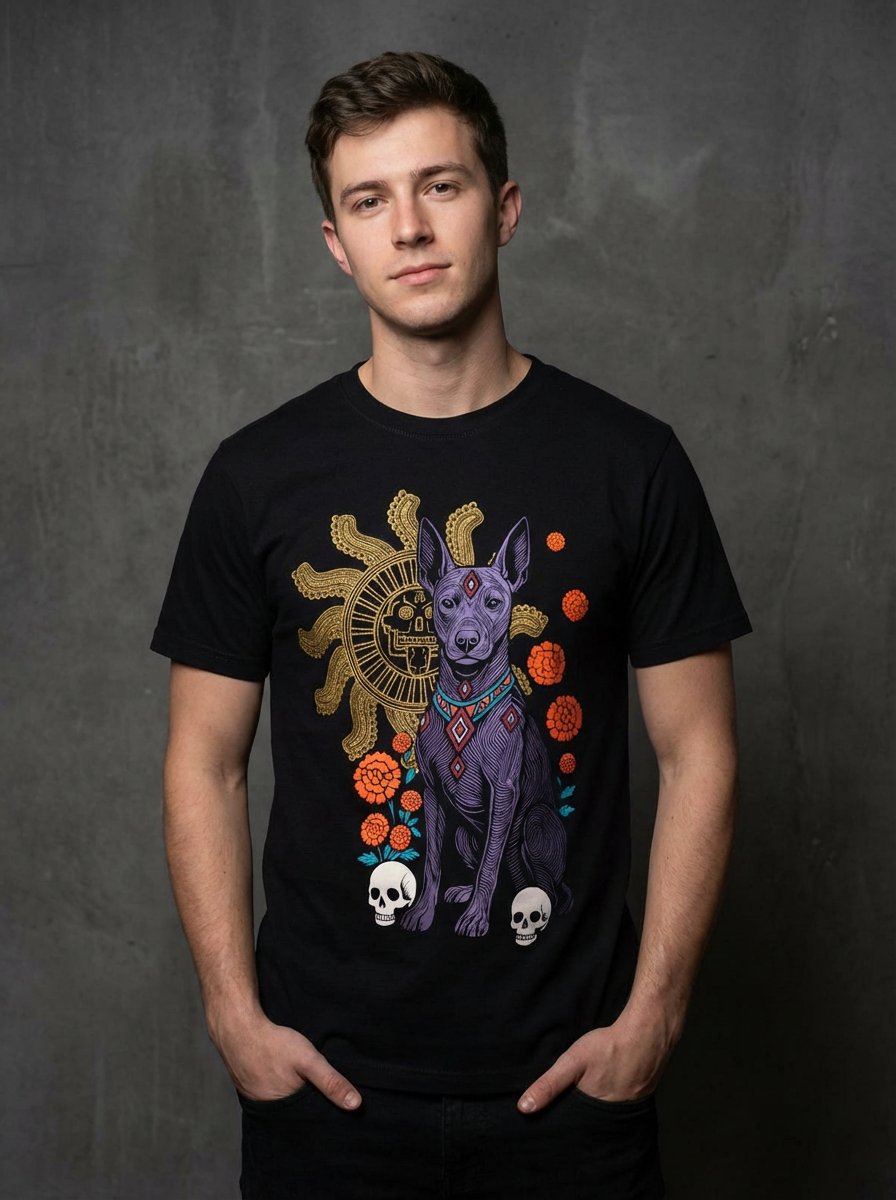 Playera Xolotl Sol Ollin