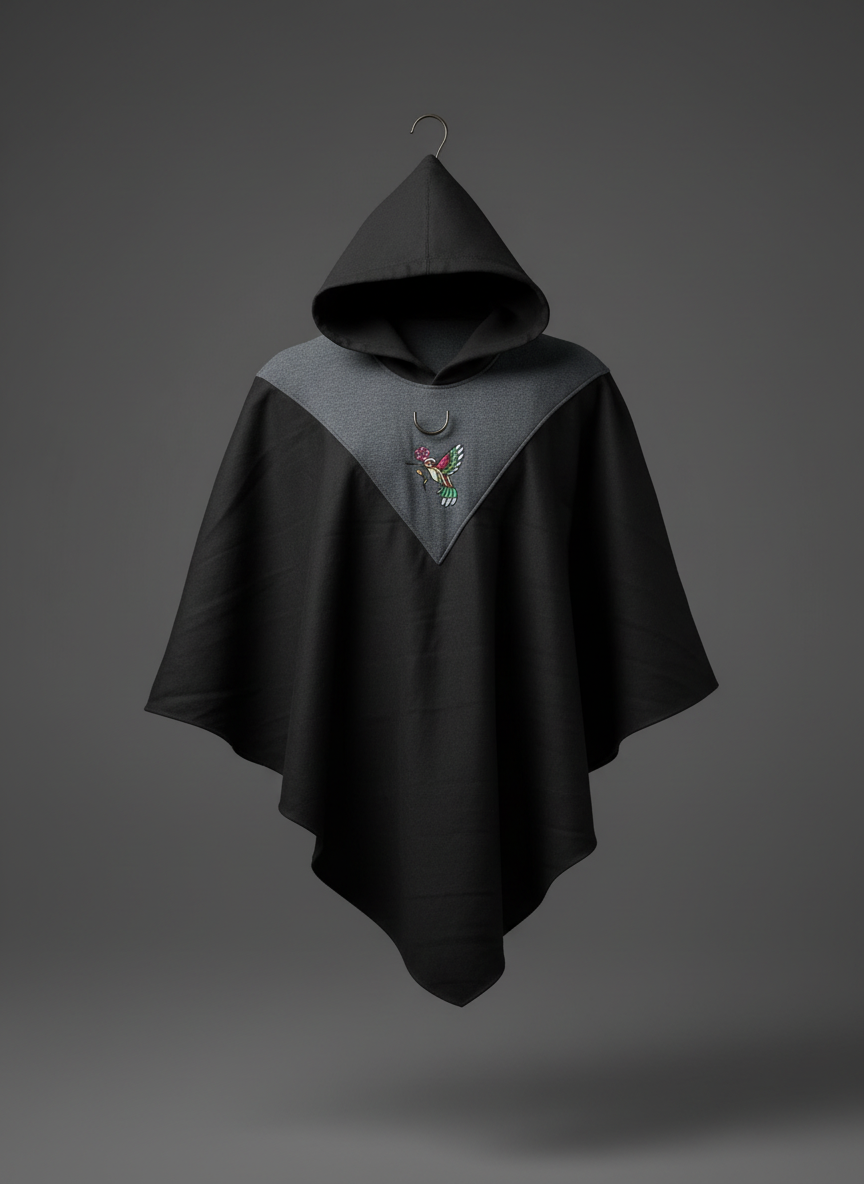 Capa Colibri-bordado