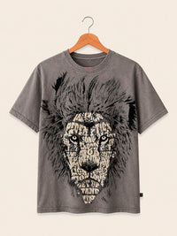 Playera León plantas | rasta y Espíritu de Playa PG