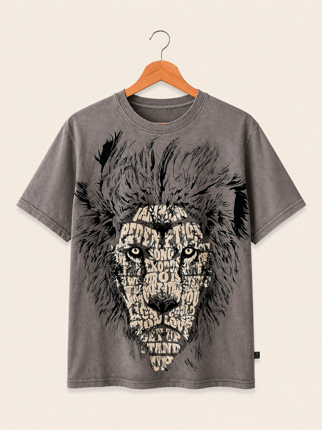 Playera León plantas | rasta y Espíritu de Playa PG