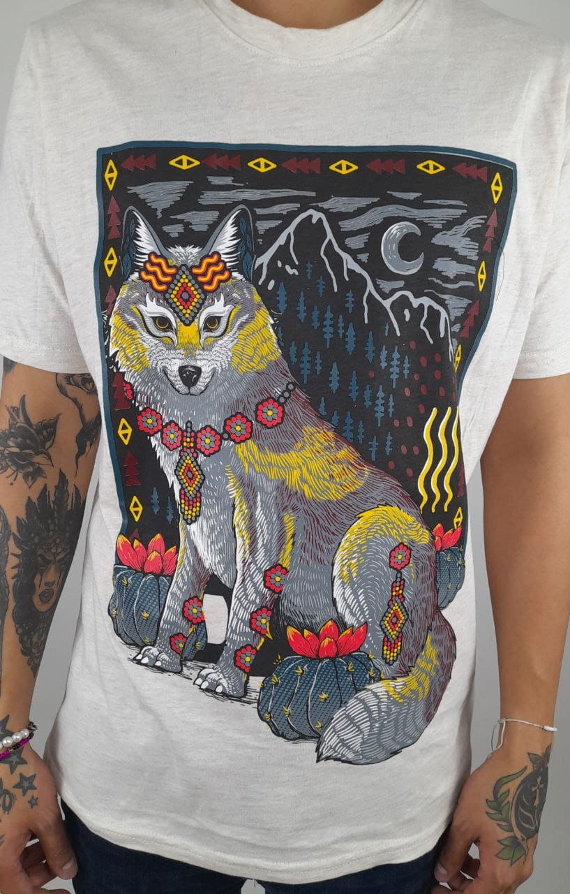 Majestätisches Wolf-T-Shirt