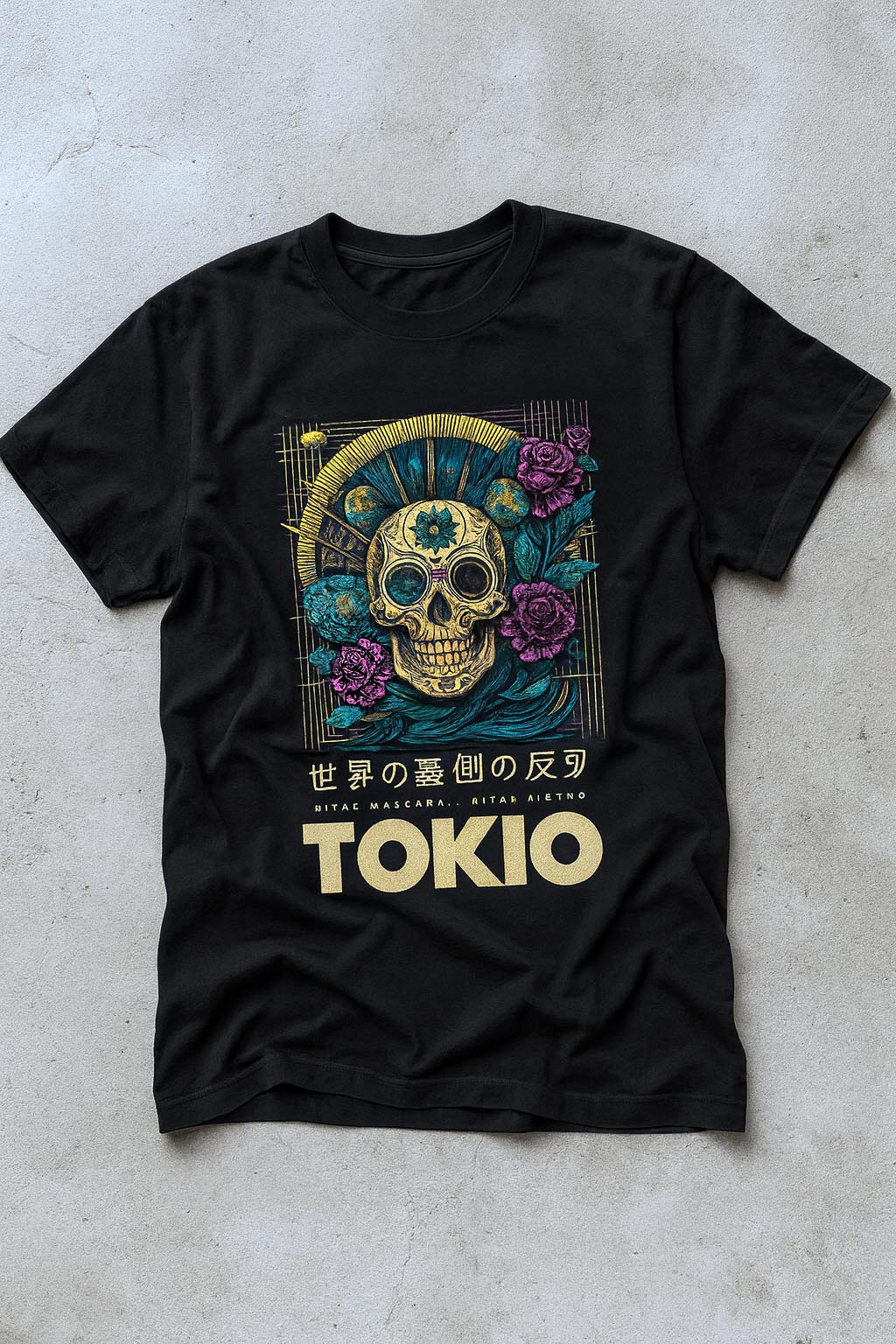 camiseta MWL NOH-CALAVERA