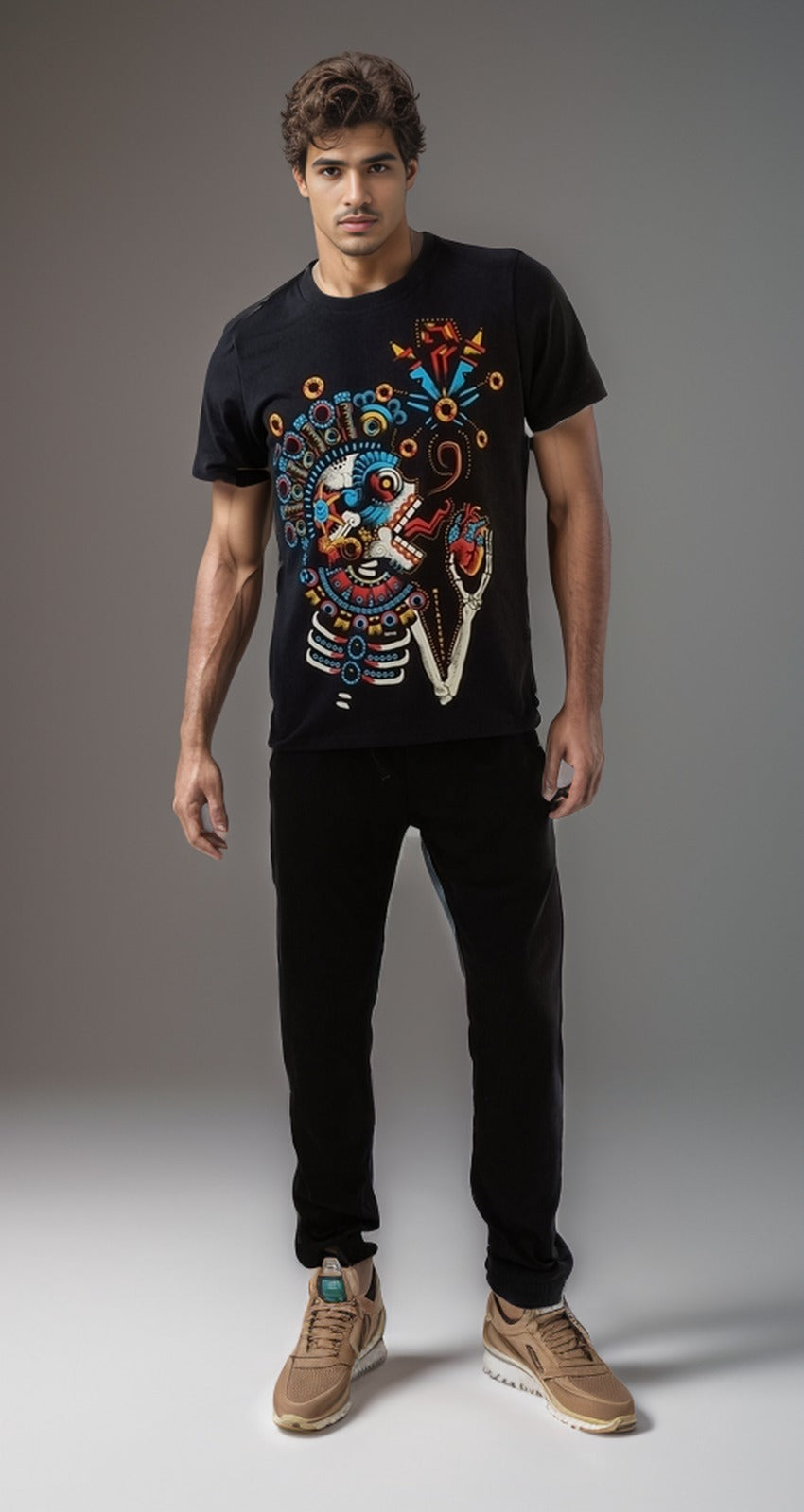 Playera Mictlantecuhtli Corazón