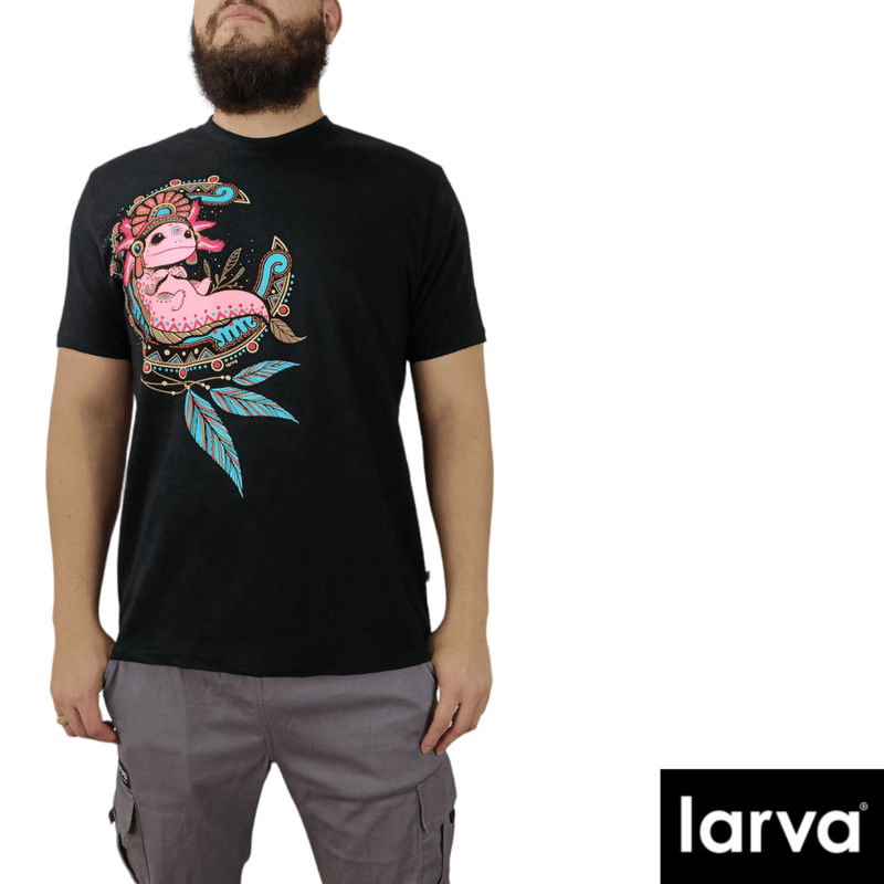 Lunar Axolotl King Herren T-Shirt