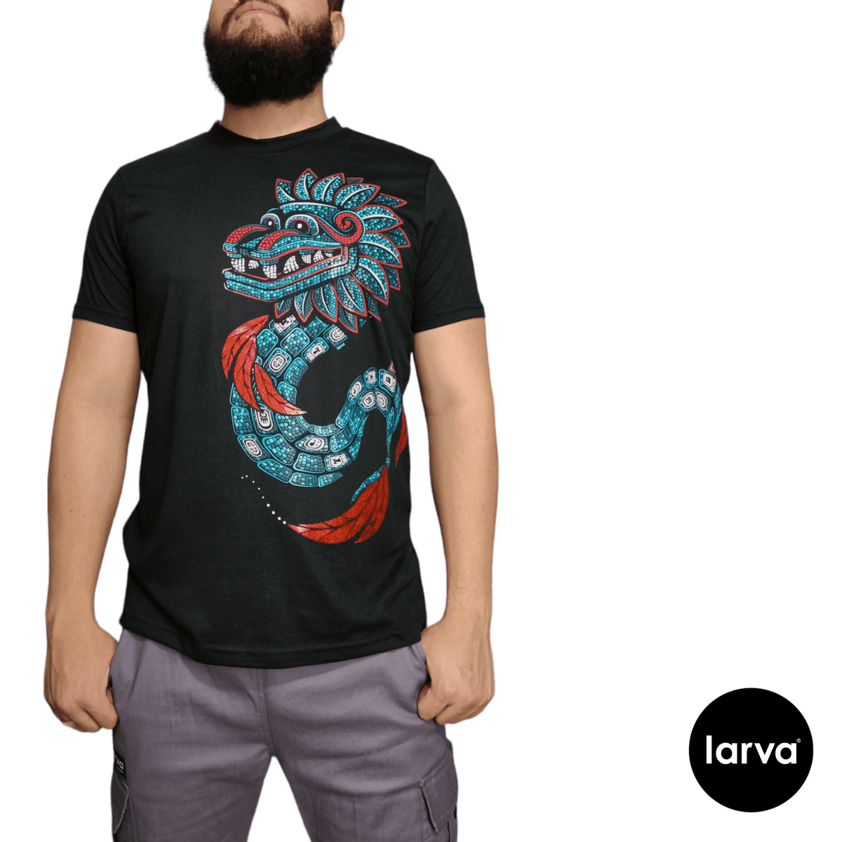 Playera Quetzalcóatl Vitral