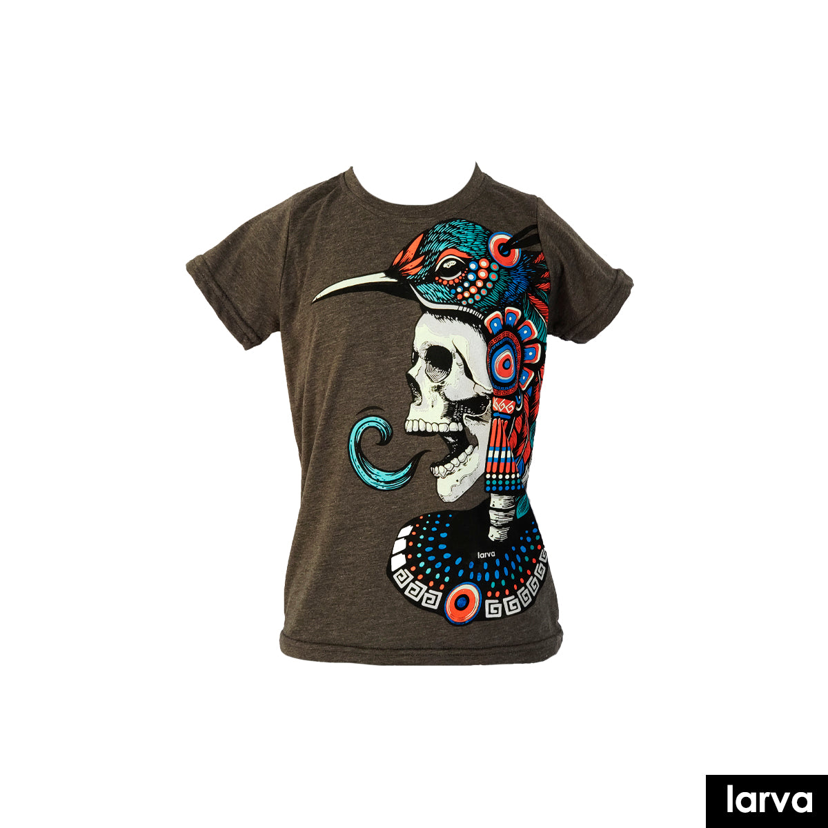 Playera Kids Calavera Colibrí